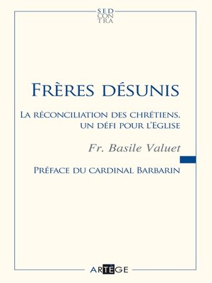 cover image of Frères désunis